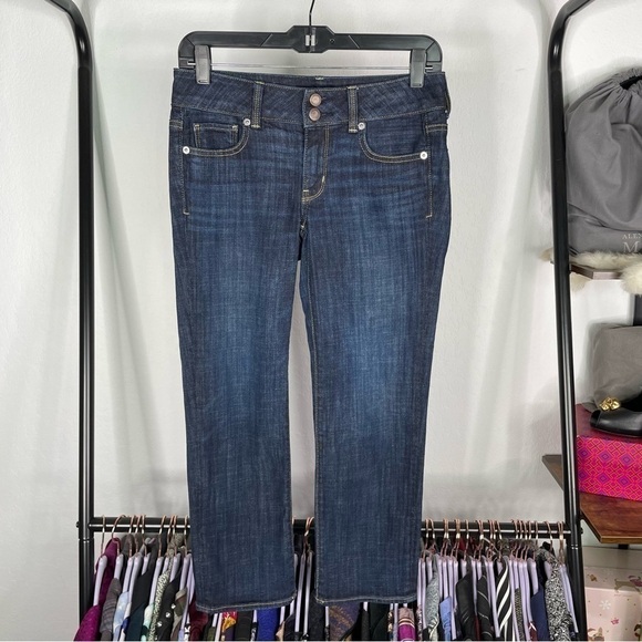 AMERICAN eagle artist crop stretch jeans - Picture 1 of 5